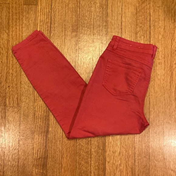 d. jeans Red Classic Denim Jeans Size 6 - Picture 1 of 9